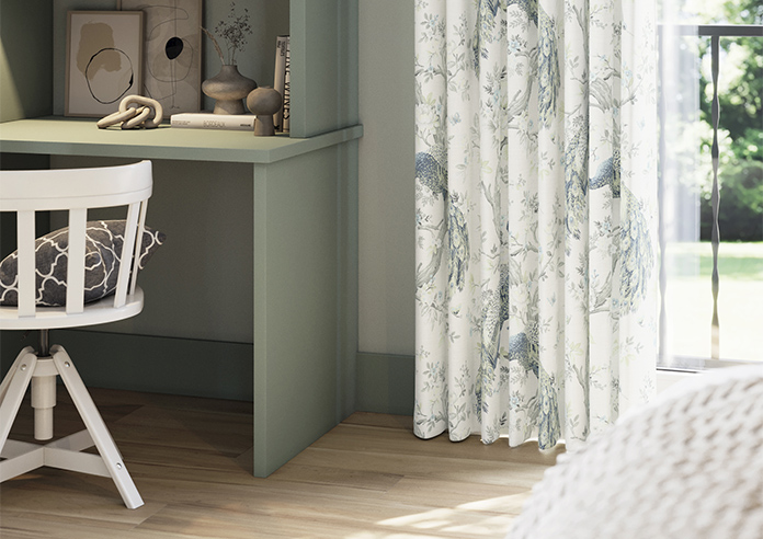 Laura Ashley Belvedere, Midnight - Made to Measure Curtains - Image 5